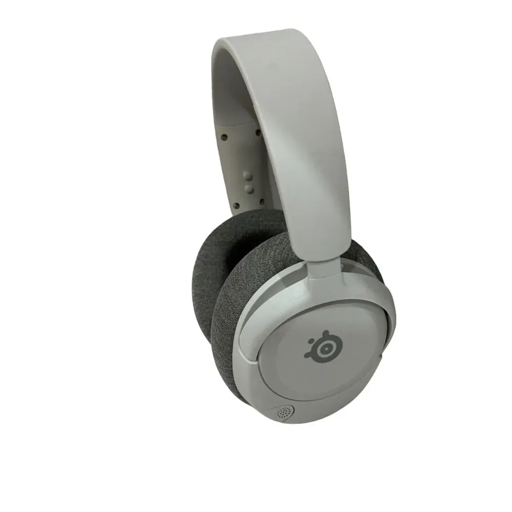 SteelSeries Arctis Nova 1 White Wired Gaming Headset No Mic No Headband‎ Pad